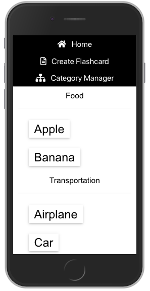front-end capstone: esl flashcard app